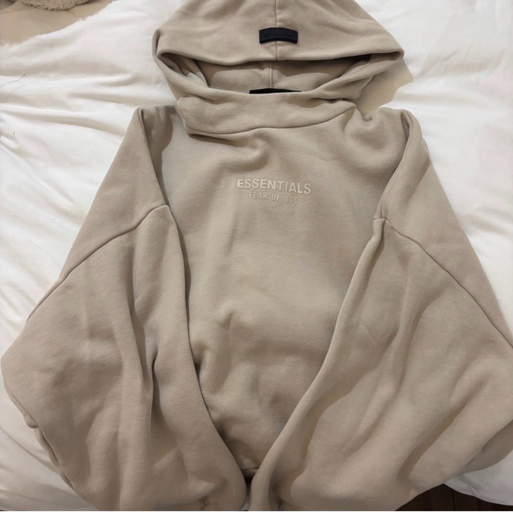 Fear of God Essentials Sand Hoodie